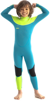 2026 Jobe Junior Boston 3/2mm Back Zip Neopreno 3035210 - Teal