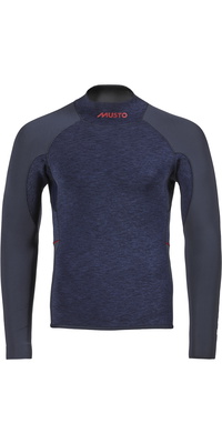 2026 Musto Hombres Flexlite Alumin 3.0 Manga Larga 3mm Neoprene Top 82073 - Midnight Marl