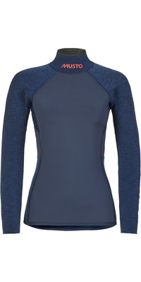 Camiseta De Manga Larga 2026 Musto Flexlite Alumin 3.0 Para Mujer 82083 - Medianoche Marga