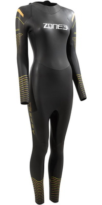 Zone3 Mujer Thermal Aspect Breaststroke Neopreno WS21WTMA101 - Black / Orange / Yellow