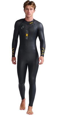 2026 2XU Hombres P:1 Propel Swim Neopreno MW4991c - Black / Ambition