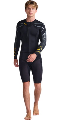 2026 2XU Hombres Propel Swim Run Neopreno MW5479c - Black / Ambition