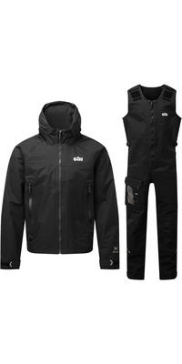 Gill Verso Chaqueta Y Pantalón De Regata Costera Traje De Vela V101JV101T - Black