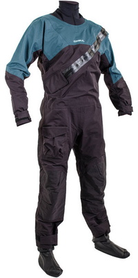 2026 Gul Junior Dartmouth Traje Seco Con Cremallera Eclip GM0389-B9 - Black / Azul