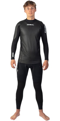 2026 Gul Mens Code Zero Top Térmico Exterior Manga Larga Vaprskin Cz0002 - Negro