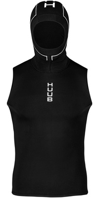 2025 Huub Chaleco De Neopreno Con Capucha Neohvest - Negro