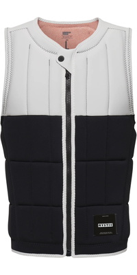 2025 Mystic Renegade Para Hombre Front Zip Chaleco Wake Impact 35005.230228 - Negro / Blanco