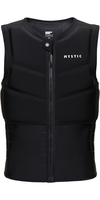 2026 Mystic Hombres Star Front Zip Chaleco De Impacto Kite 35005.23023 - Black