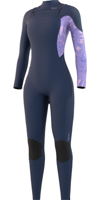 2025 Mystic Mujer Jayde 3/2mm Double Chest Zip Neopreno 35000.23001 - Navy