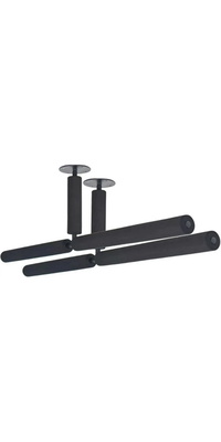 2026 Northcore Double Ceiling Board Storage Rack NOCO144 - Black