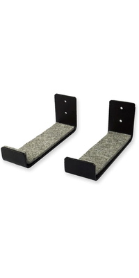 2026 Northcore Surfboard Display Wall Rack SD-002 - Black
