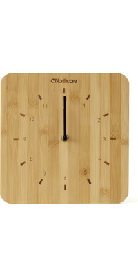 2026 Northcore Wall Mounted Bamboo Time Clock NOCO88F - Wood