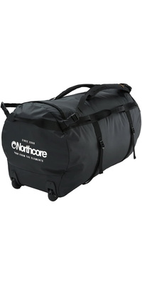 2026 Northcore Bolsa De Viaje Con Ruedas 110L NOCO123DC - Black / Blanco