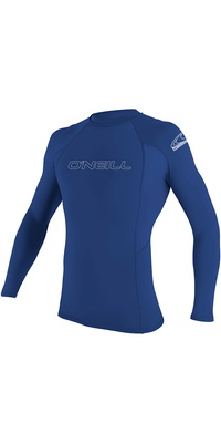 2026 ONeill Hombres Basic Skins Lycra De Manga Larga 3342 - Pacific