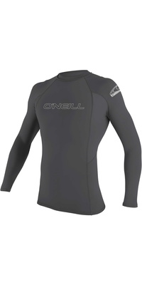 2025 ONeill Hombre Basic Skins Lycra de manga larga 3342 - Grafito