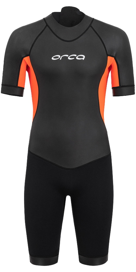 2025 Orca Hombres Vitalis Back Zip Open Water Swim Shorty Neopreno