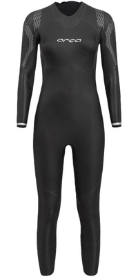 2026 Orca Mujer Zeal Perform Back Zip Open Water Swim Neopreno NN6F4601 - Black
