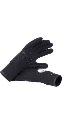 2026 Rip Curl Flashbomb 5/3mm Guantes De 5 Dedos WGLYDF - Black