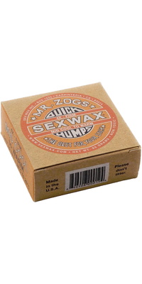 2026 Sex Wax Quick Humps Mid Cool To Warm Surf Wax Swwqh - Naranja