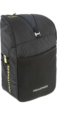 2025 Aquasphere Mochila Transistion 35L BA2000171 - Black / Amarillo Brillante
