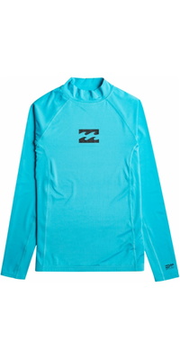 2026 Billabong Chicos Waves All Day UV50 Chaleco De Licra De Manga Larga EBBWR00100 - Bright Blue
