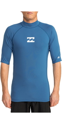 2026 Billabong Manga Corta Hombre Wave All Day Lycra Vest Ebywr00101 - Azul Oscuro