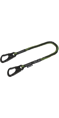 2026 Crewsaver Crewline Pro Línea De Seguridad Con Doble Gancho Elástico 3050-esl2 - Negro