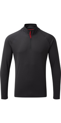 2026 Gill Hombres Cuello Con Cremallera UV Tec UV009 - Black