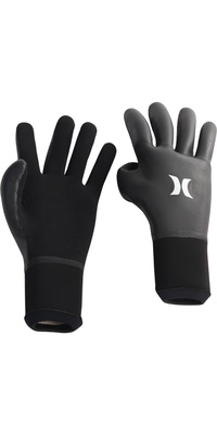 2025 Hurley Advantage Plus 3mm Gloves BV7393 - Black