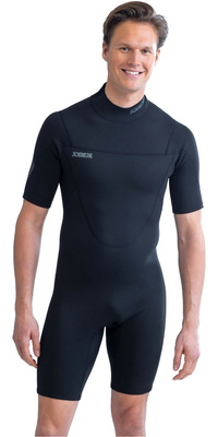 2026 Jobe Mens Atlanta 2mm Shorty Wetsuit 303620001 - Black