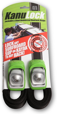 2026 KanuLock Juego De Amarre Bloqueable De 2,5 M / 8 Pies KNLT-25M-08F