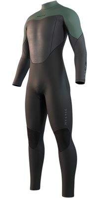 2026 Mystic Hombres Star 5/3mm Back Zip Neopreno 35000.250025 - Dark Olive