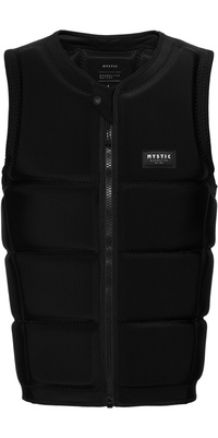 2026 Mystic Hombres Star Front Zip Chaleco Impacto Estela 35005.240245 - Black