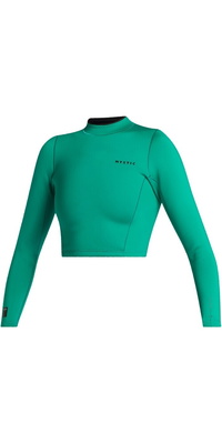 Mystic Mujer Lunar 2mm Crop Top De Neopreno De Manga Larga 35001.240221 - Green