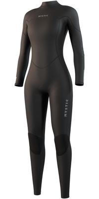 2026 Mystic Mujer Star 4/3mm Back Zip Neopreno 35000.250055 - Black