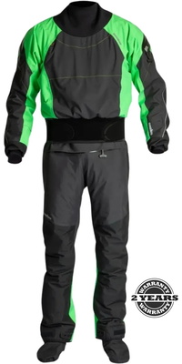 2026 Nookie Traje Seco De Látex Fusion DR50 - Black / Verde