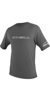 2025 ONeill Hombres Basic Skins Camisa De Manga Corta Para El Sol 3402 - Graphite