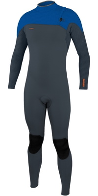 2025 ONeill Hombres Hyperfreak Comp 4/3mm Zip Free Neopreno 4971 - Dark Orion / Deep Sea