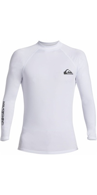 2026 Quiksilver Hombres Everyday UV50 Chaleco De Lycra De Manga Larga AQYWR03131 - White