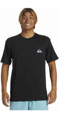 2026 Quiksilver Hombres Everyday Camiseta Surf Manga Corta UPF AQYWR03135 - Black