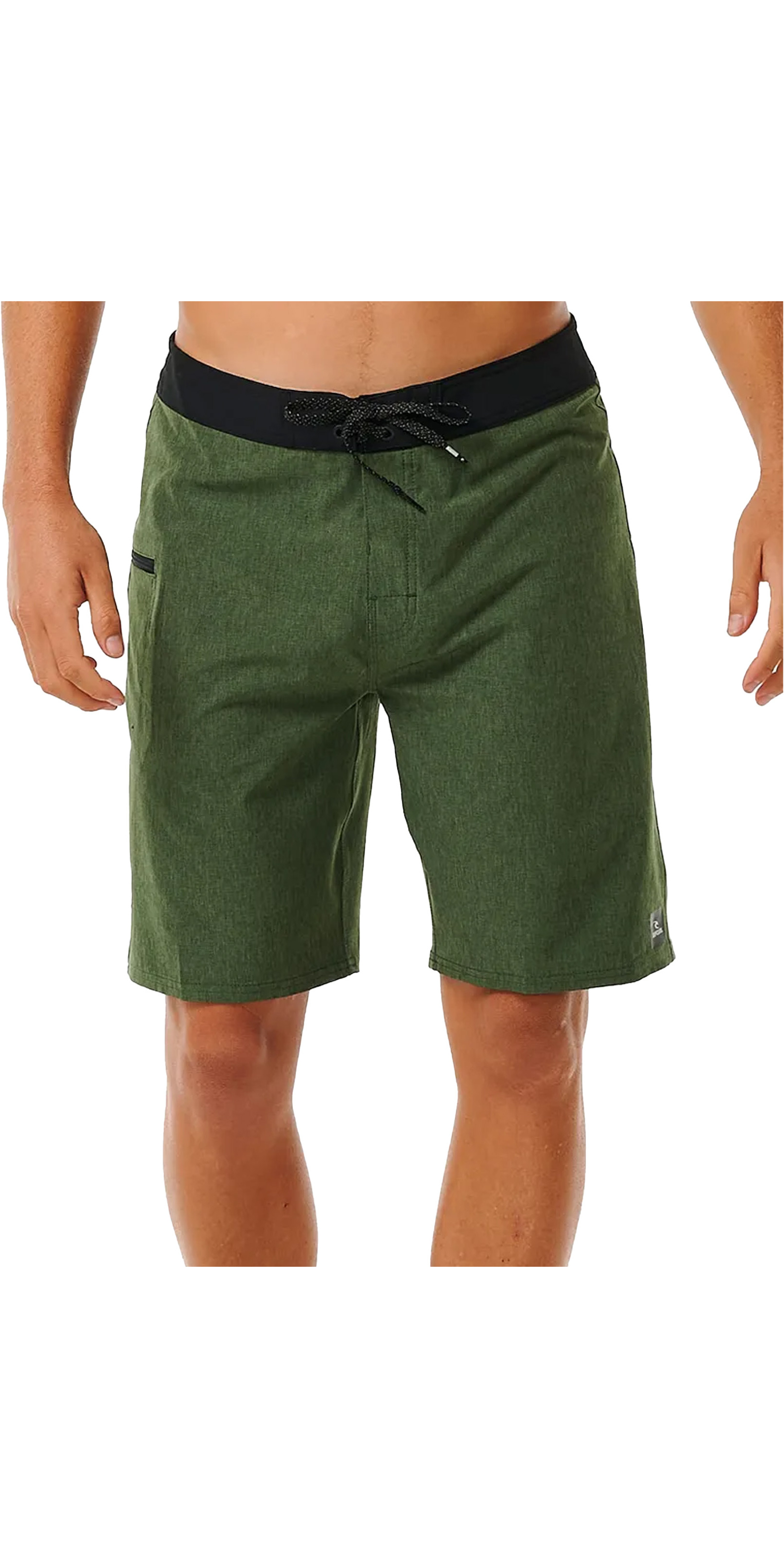 Quarter Pants Men's Three Quarter Trousers Mens Elasticated