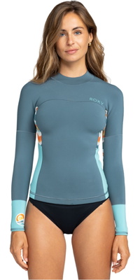 Roxy Mujer Swell 1mm Chaqueta De Traje De Neopreno Serie 2025 ERJW803026 - Starglazer