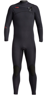 2026 Xcel Hombres Infiniti 5/4mm Chest Zip Neopreno MN54Z2L4 - Black