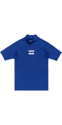 2026 Billabong Junior Waves All Day Chaleco De Licra De Manga Corta EBBWR00101 - Dark Cobalt