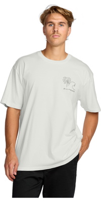 2025 Billabong Hombres Escenas Regular Camiseta 24A353521 - Off White