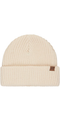 2025 Billabong Mujer Alta Rib Beanie EBJHA00121 - White Cap