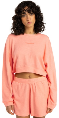 2025 Billabong Mujer Cropped Fleece EBJFT00144 - Peach Tart
