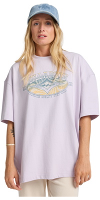 2025 Billabong Mujer Camiseta De Surf De Calidad EBJZT00504 - Violet Ice