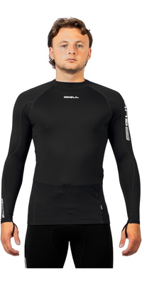 2026 Gul Hombres Chaleco De Lycra De Manga Larga Con Protección UV RG0339-BKBK - Black