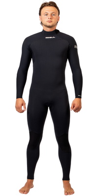 2026 Gul Hombres Yulex Flexor 5/4mm Back Zip Neopreno FX1218 - Black